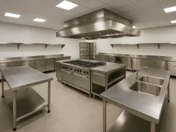 Mobiliario de acero inoxidable a medida cocinas industriales