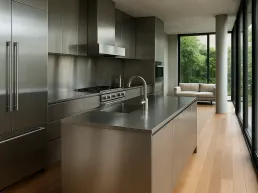 Tendencias del acero inoxidable en 2025: dise&ntilde;o, hosteler&iacute;a y cocinas industriales